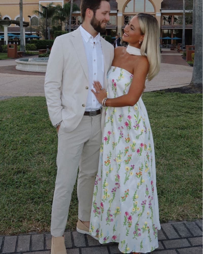 Floral Strapless Riley Maxi Dress - Image 1