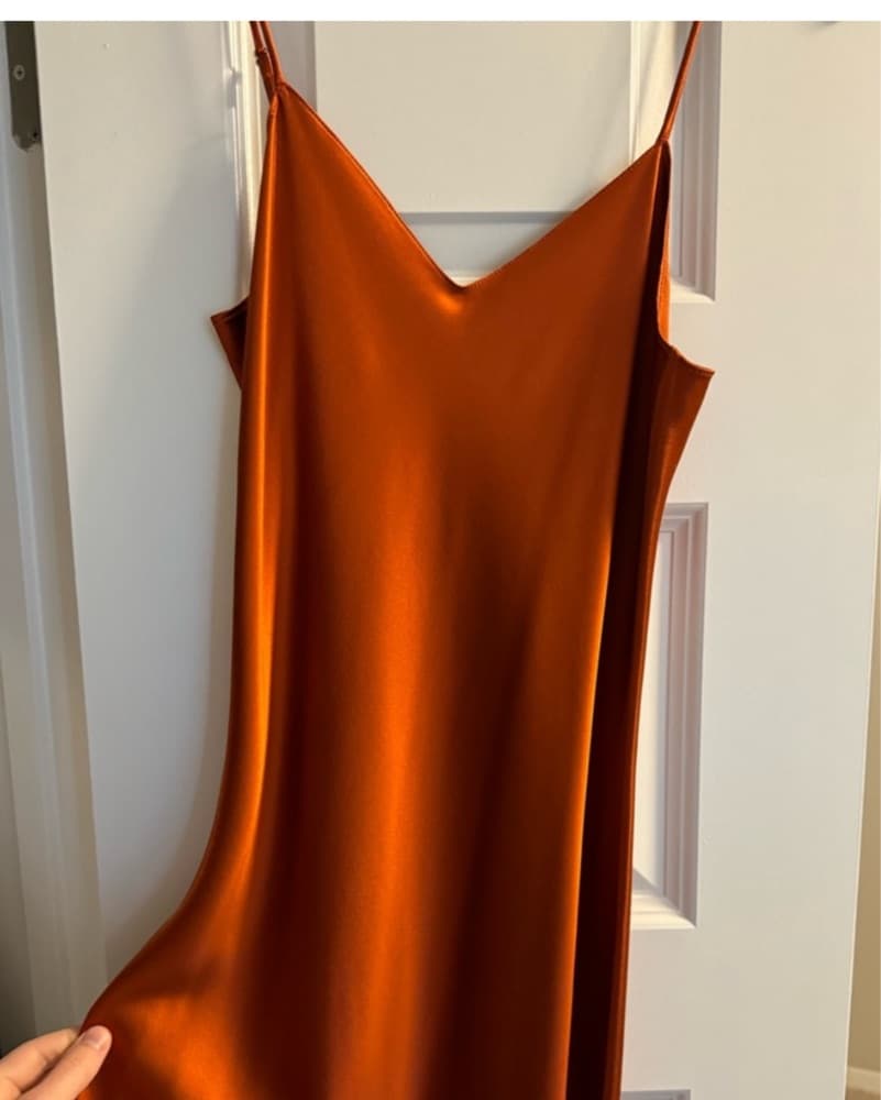 Ralph Lauren Mulberry Silk Dress - Image 2