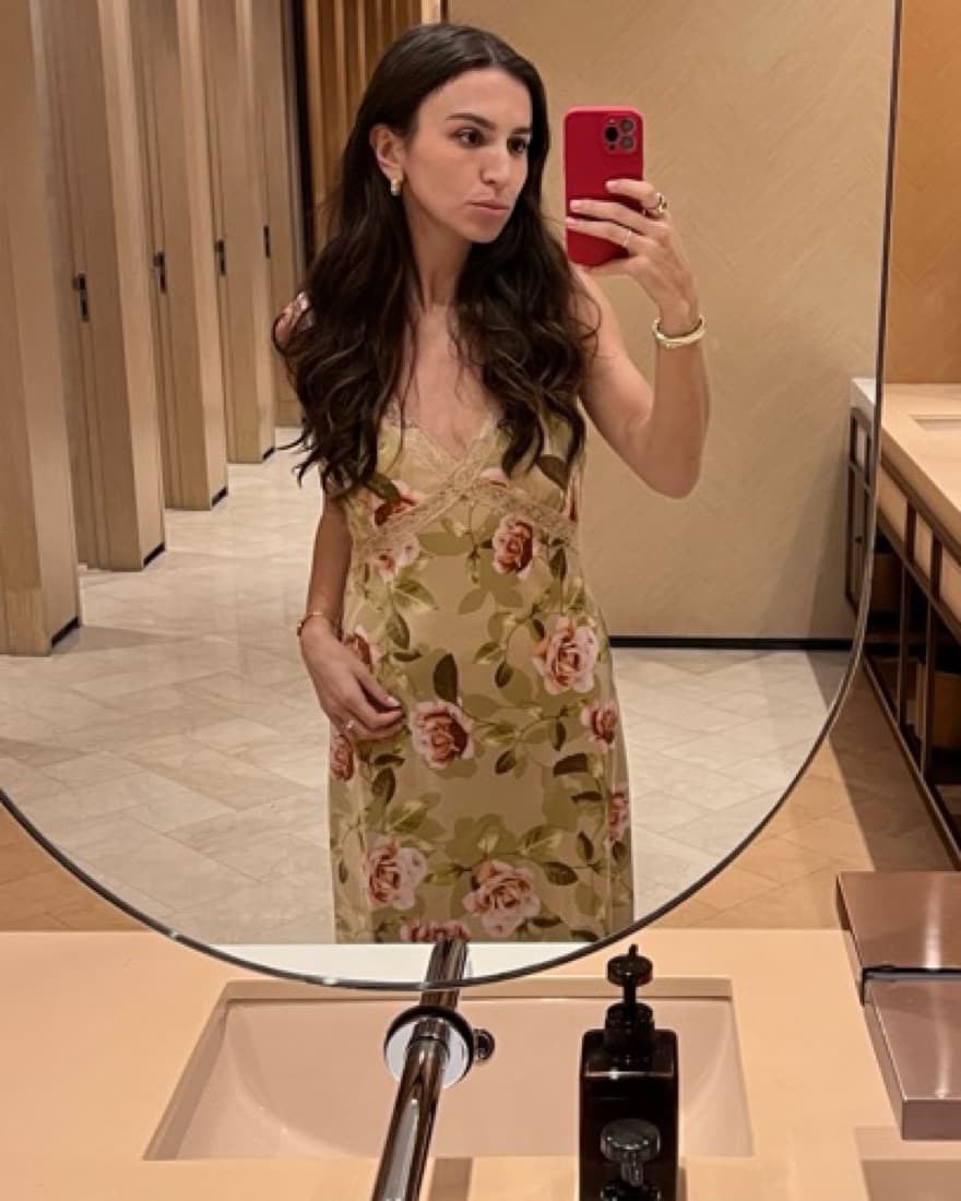 WAYF Floral dress - Image 3