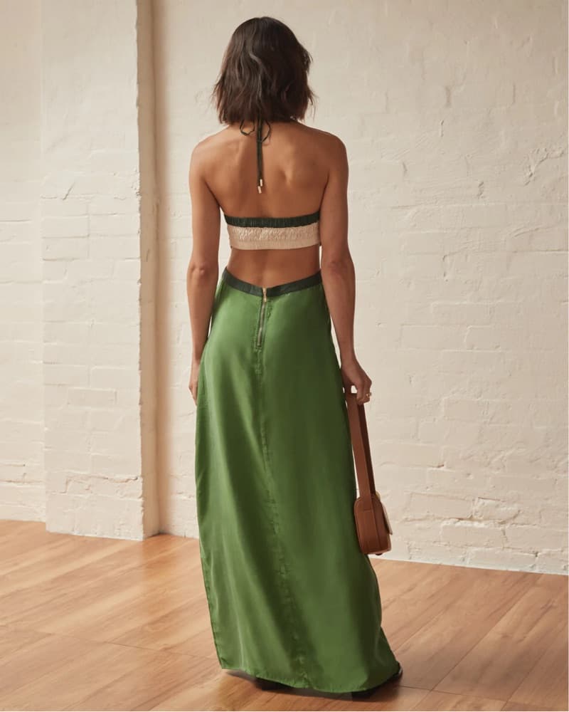 Sancia Green Sundress - Image 3