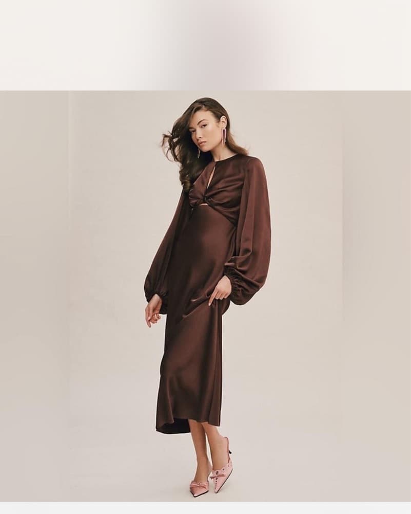 Brown Significant Other Demi Dress - Image 1