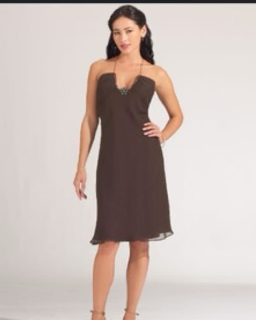 Vintage Brown Dress  - Image 1