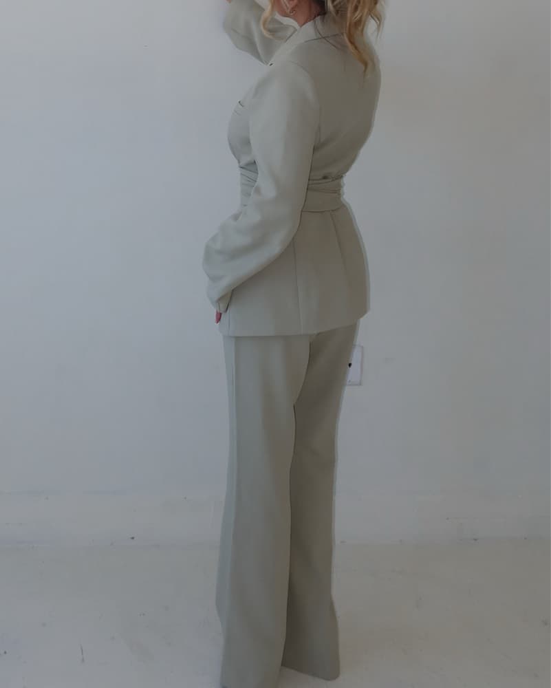 Sage Suit Jacket & Pants SET - Image 3