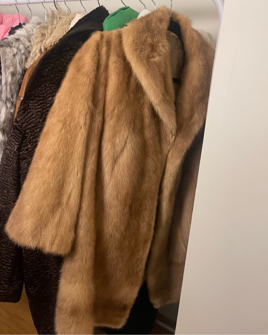 Brown Fur Coat  - Image 4