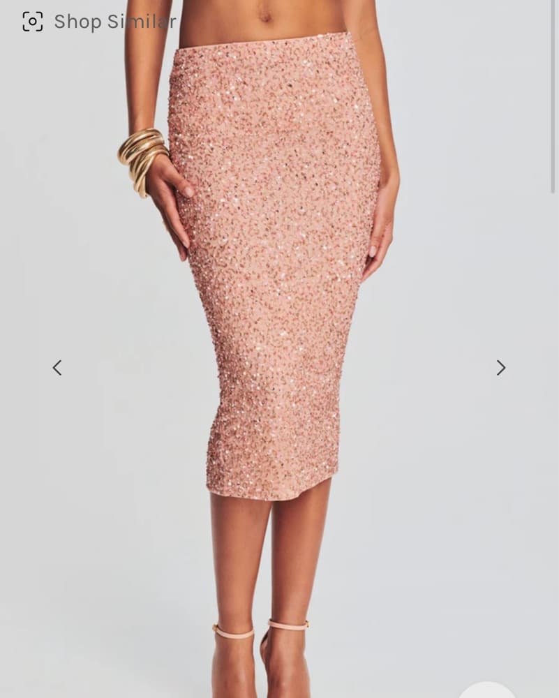 Retrofete Lowe Sequin Skirt - Image 4