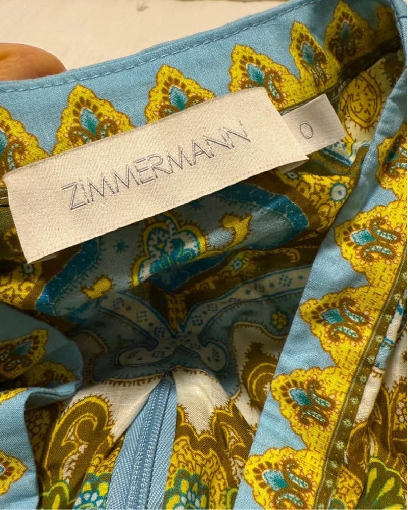 Zimmermann Halcyon cutout paisley midi d - Image 6