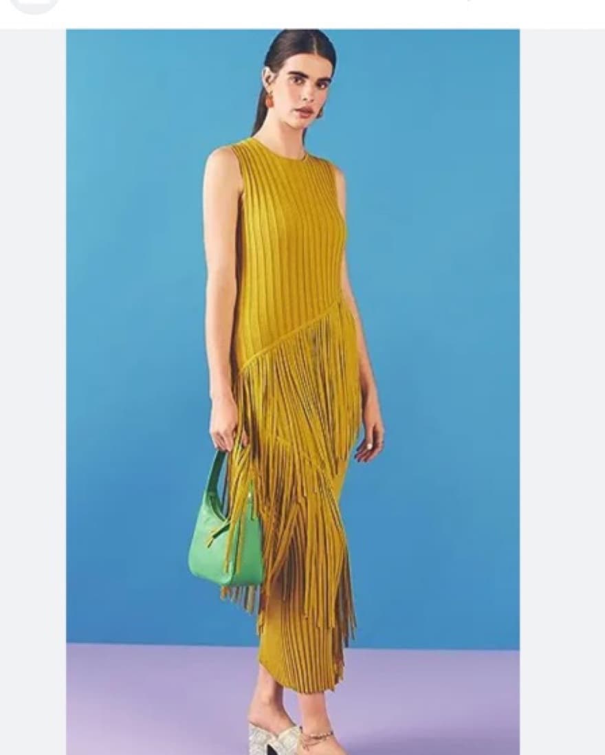 Simon Miller Spiral Fringe Dress - Image 2