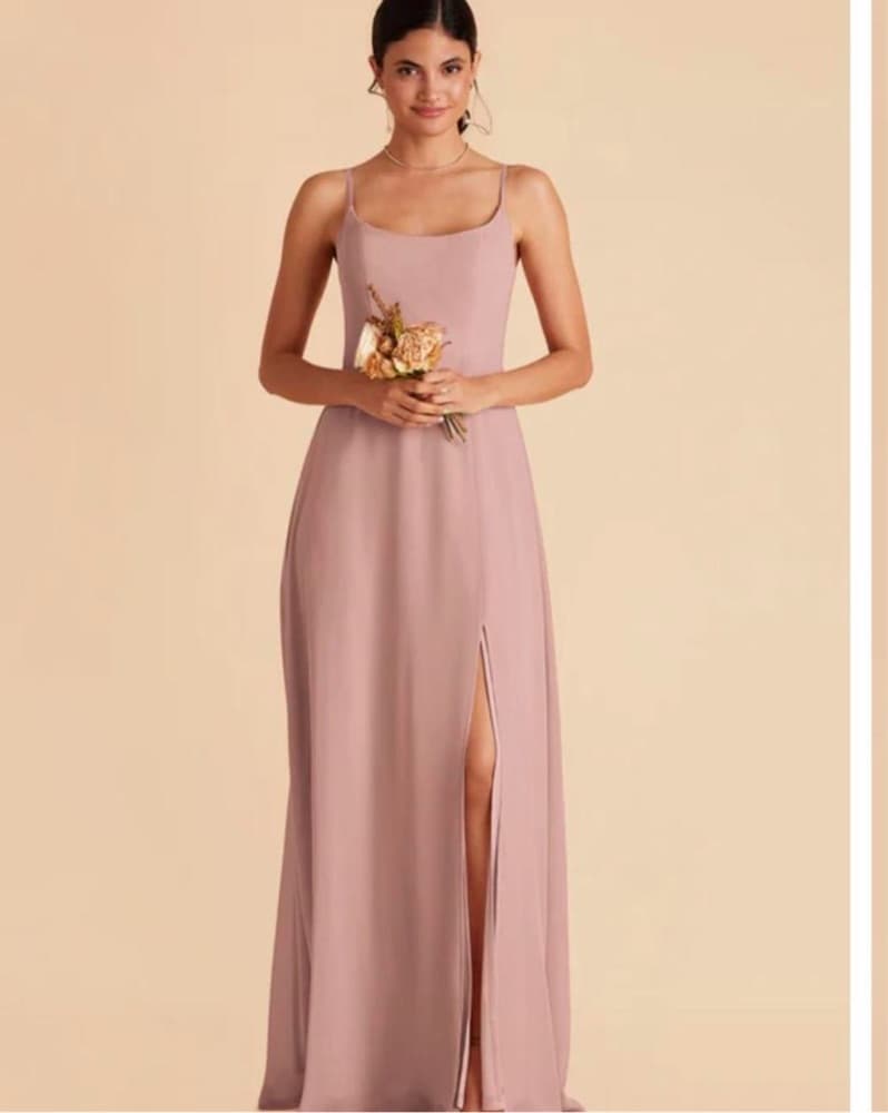 The Amy English Rose Bridesmaid Dress - Image 1