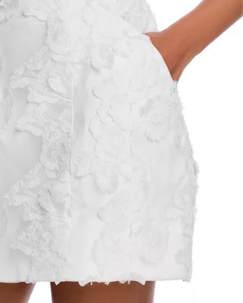 Bardot Karoline White Mini Dress - Image 4