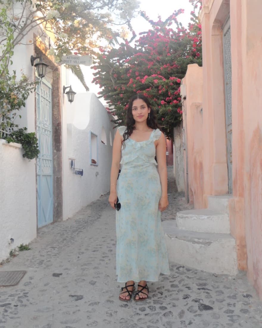 Ethereal Floral Maxi Dress - Image 5
