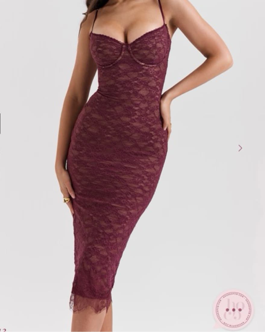 Mulberry Melina Lace Dress- House Of CB - Image 1