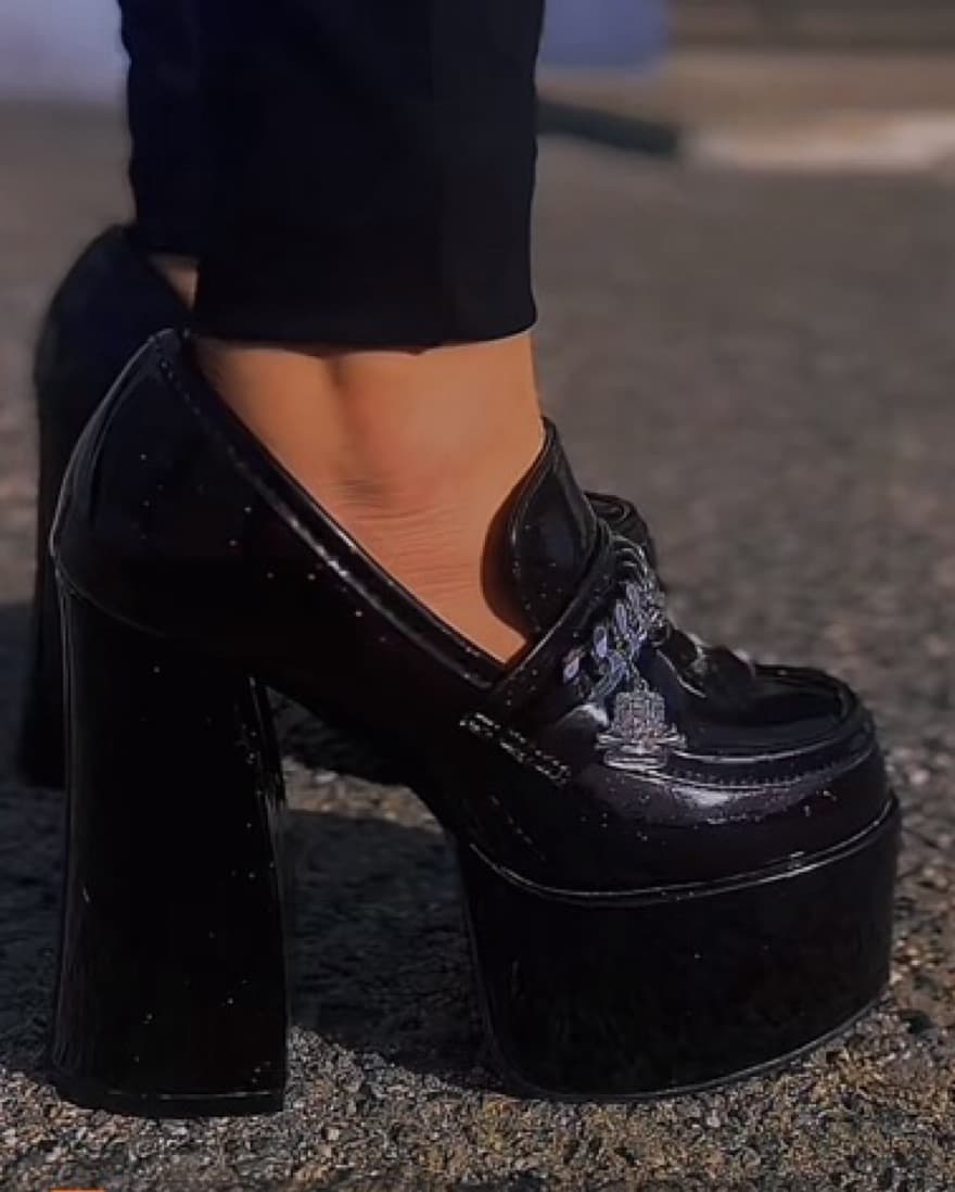 Dolls Kill Clueless Platform loafers - Image 2