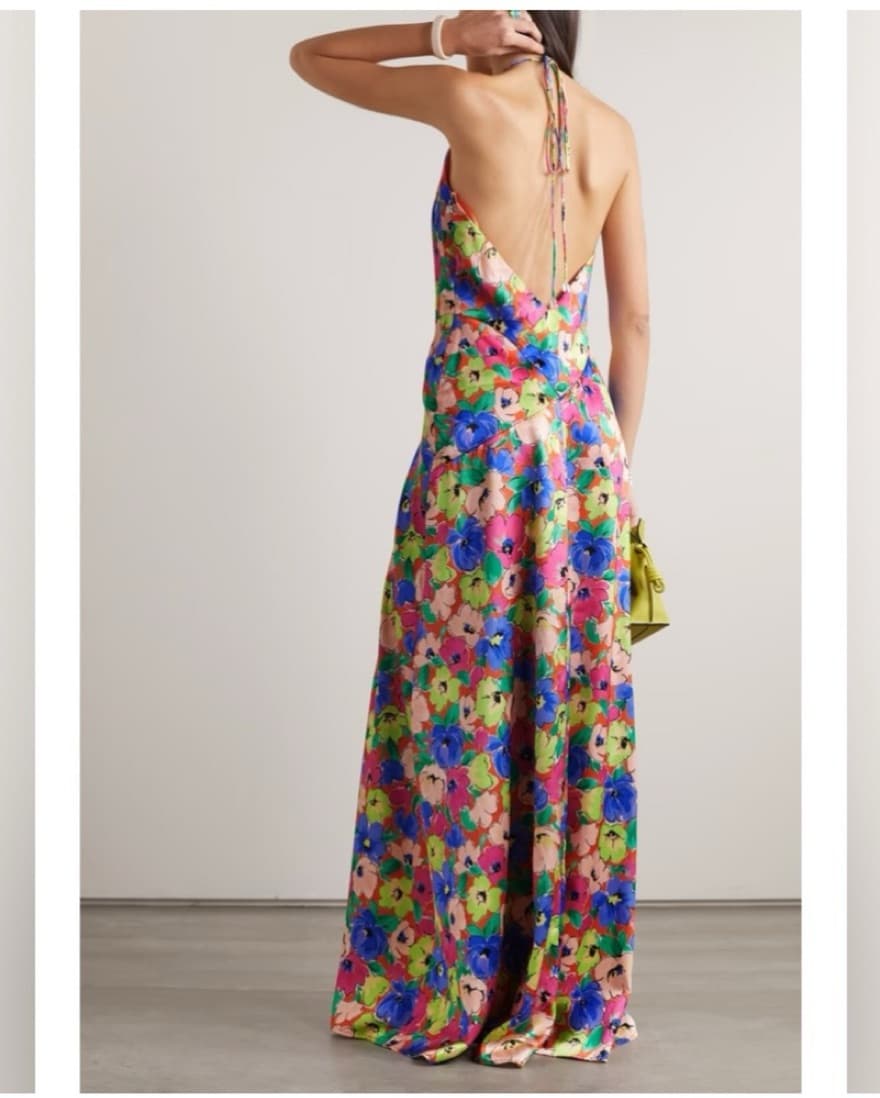 Floral Print Maxi Dress Size DR36/US4 - Image 2