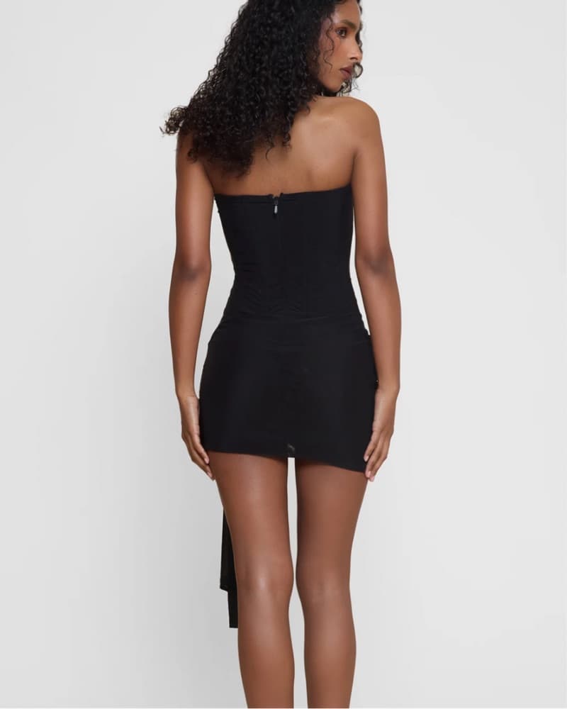 Leau Mira Mesh Corset Dress - Image 3