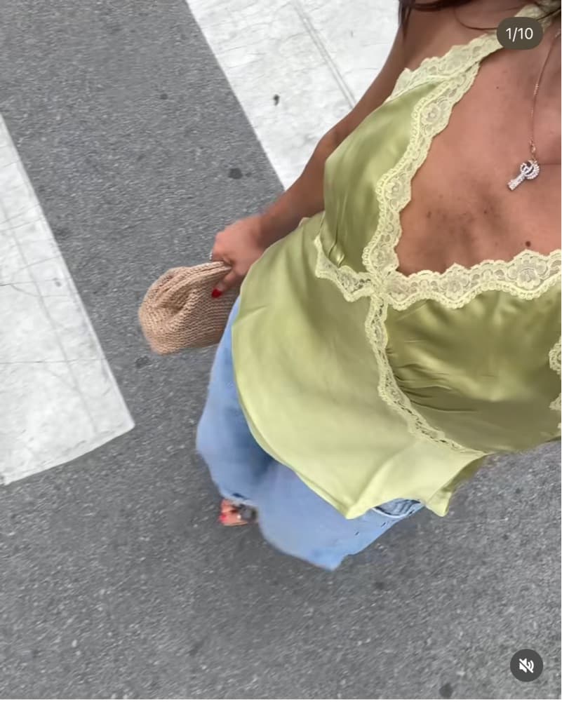 Reformation Silk Halter Top - Image 1