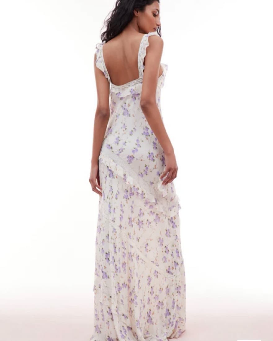 Love Shack Fancy Flutter Sleeve Maxi  - Image 2