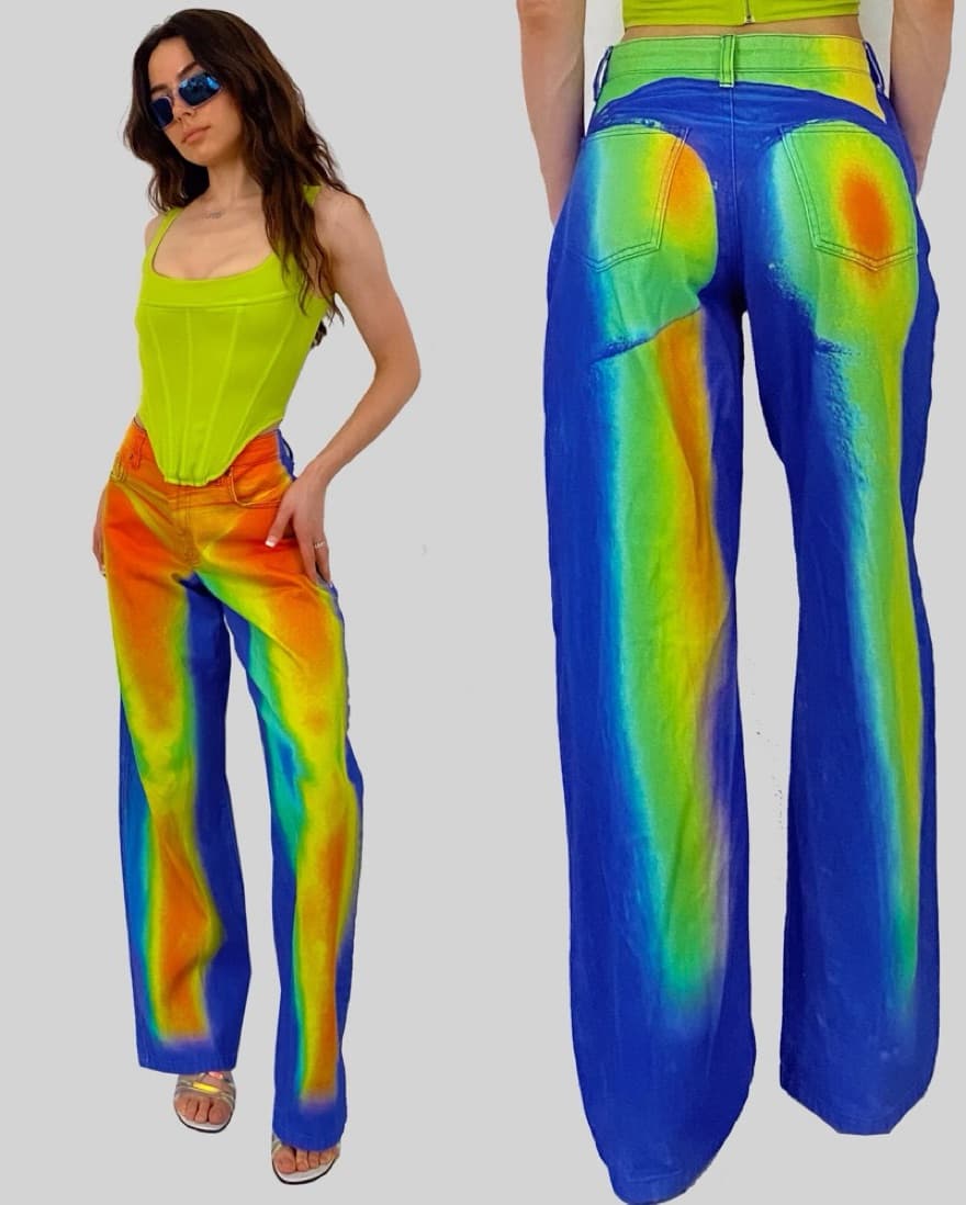 Jaded London Heat Map Pants - Image 1