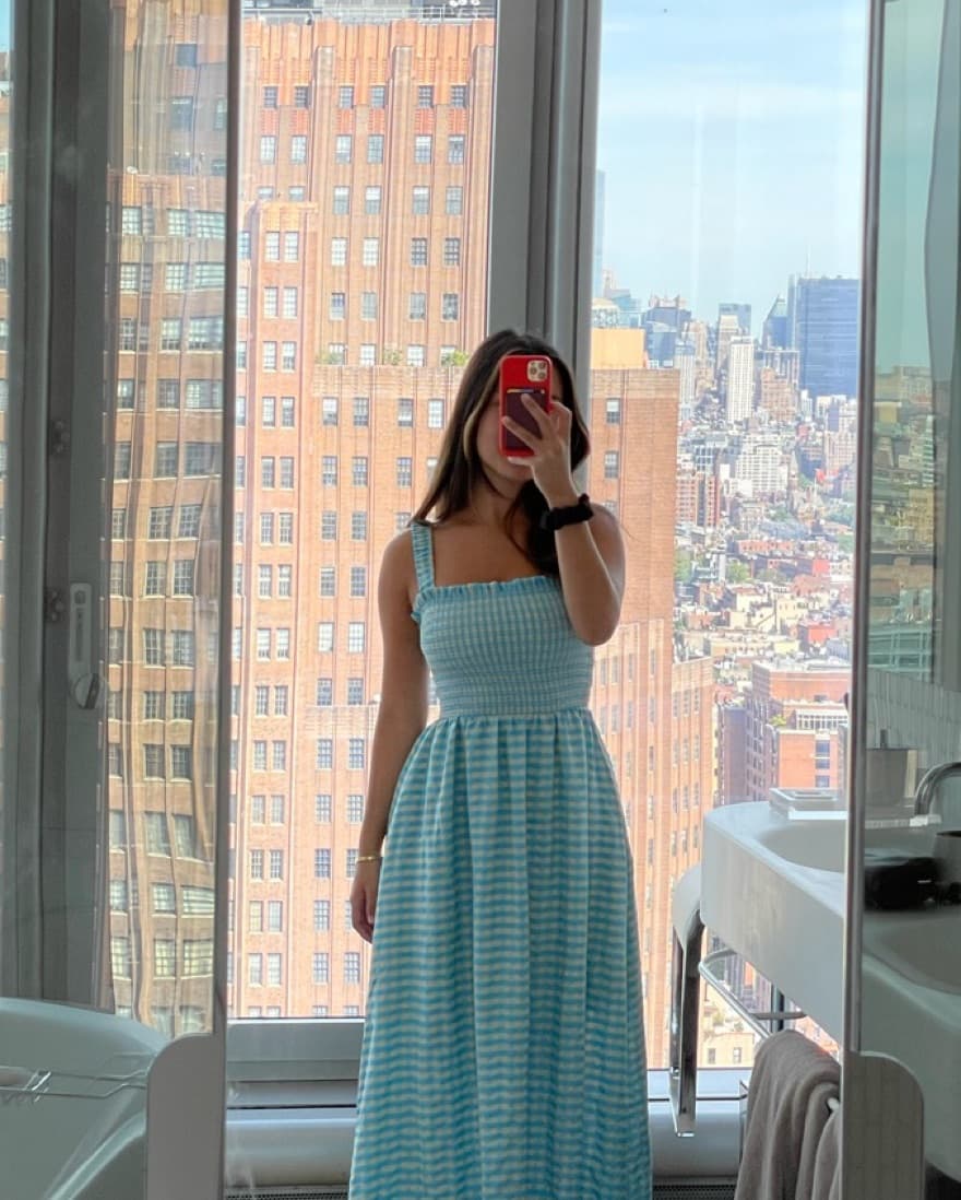 Smocked Dress 💛💙 - Image 4