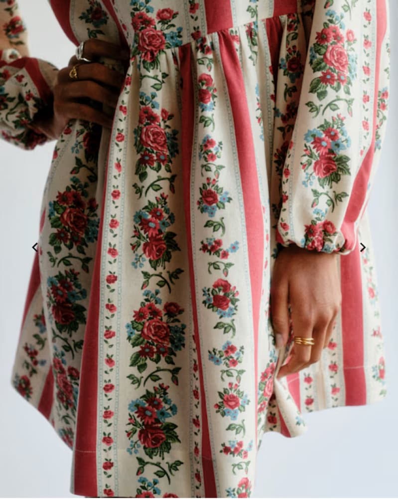 Sezane ZELIE DRESS  Margaret Print   - Image 3