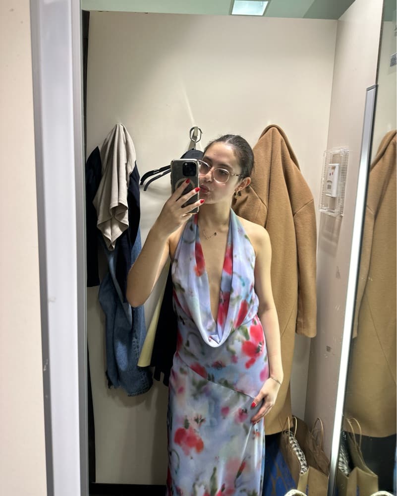 Zara Low Cut Dress  - Image 2