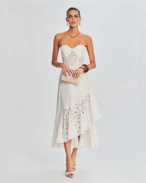 White Charo Ruiz Ibiza Dress  - Image 2