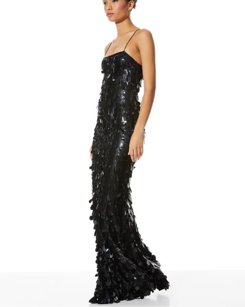 Alice + Olivia Sequin Maxi Gown  - Image 1