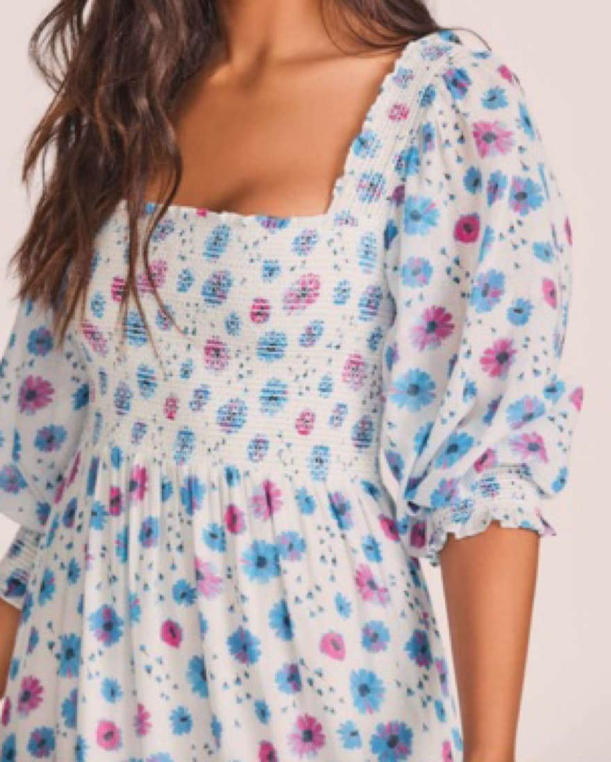 LoveShackFancy Miri Midi Dress - Image 5