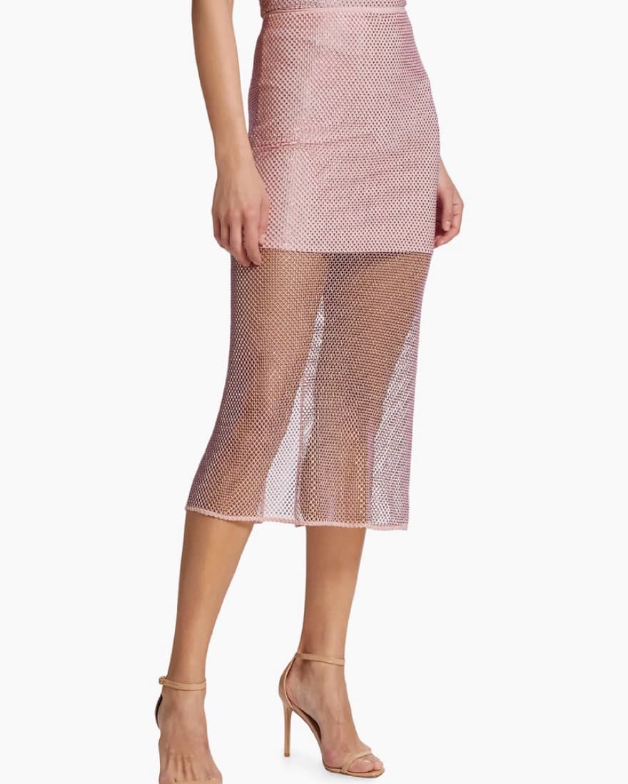 Alice + Olivia Maeve Rhinestone Midi  - Image 4