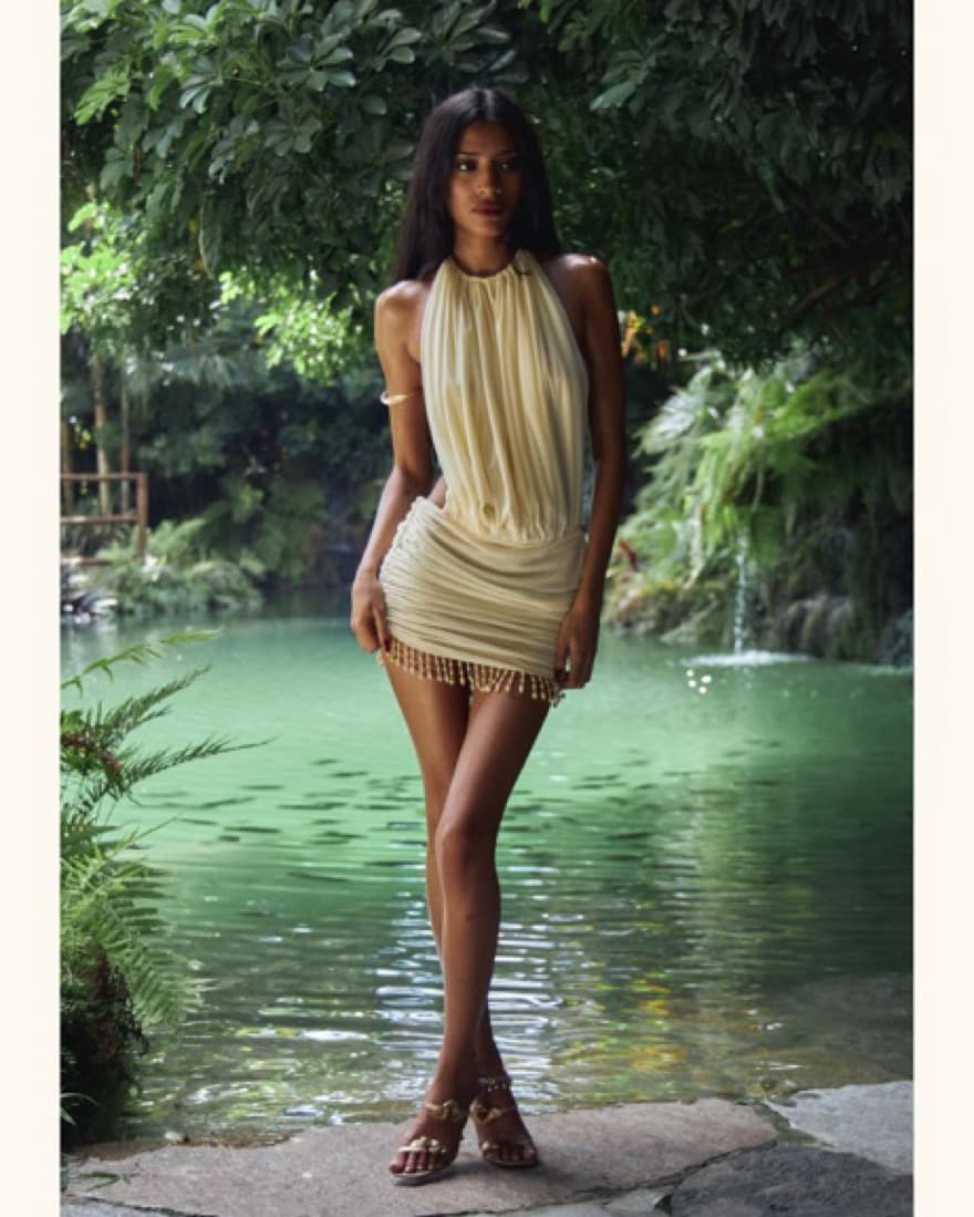 💛 Mirror Palais Piscine Halter Dress 💛 - Image 5