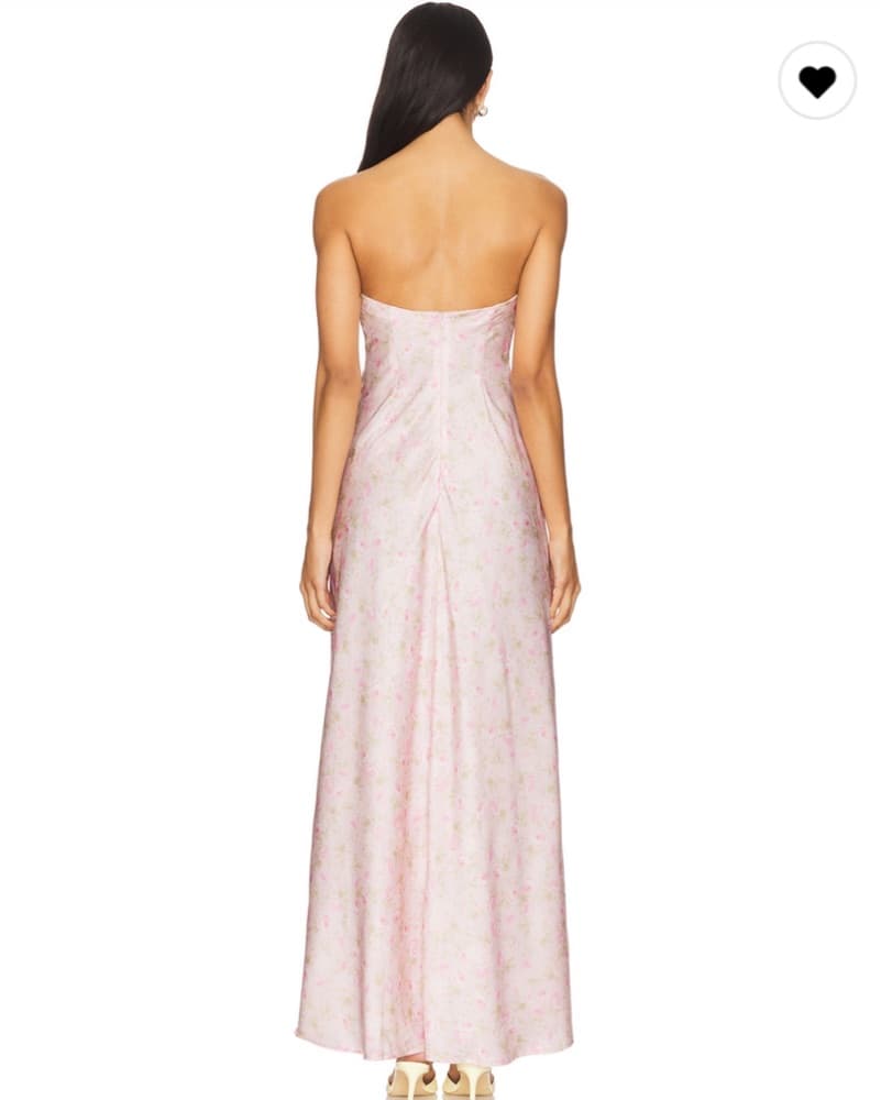 Carla Maxi Dress in Pink - Image 2