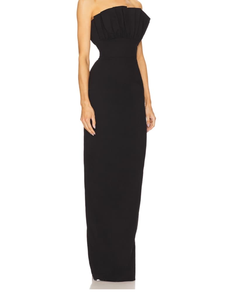 SAU LEE Black Gown - Image 2