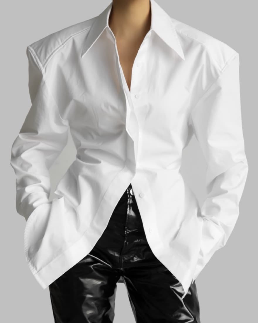 The Frankie Shop - Bec Padded Shirt  - Image 1