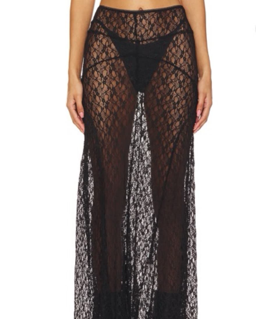 Revolve Lace Maxi Skirt  - Image 3