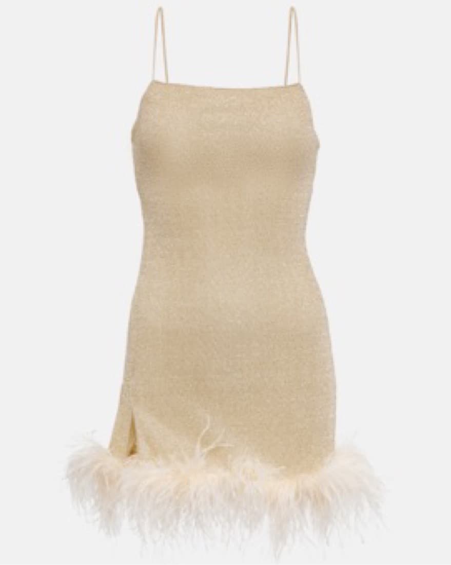 OSÉREE Lumiere Plumage Mini Dress - Image 3