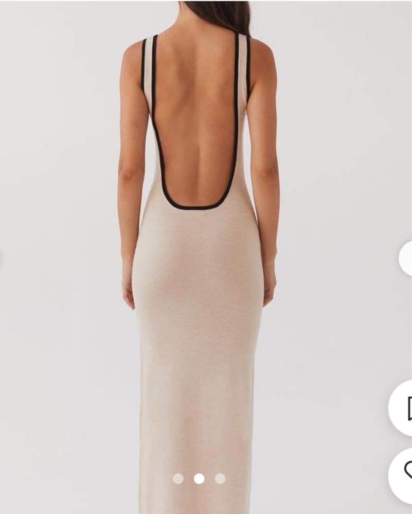 Knit Maxi Dress - Image 3