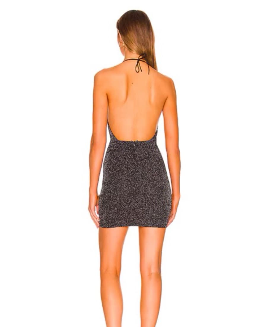 Alana Mini Dress in Black - Image 3