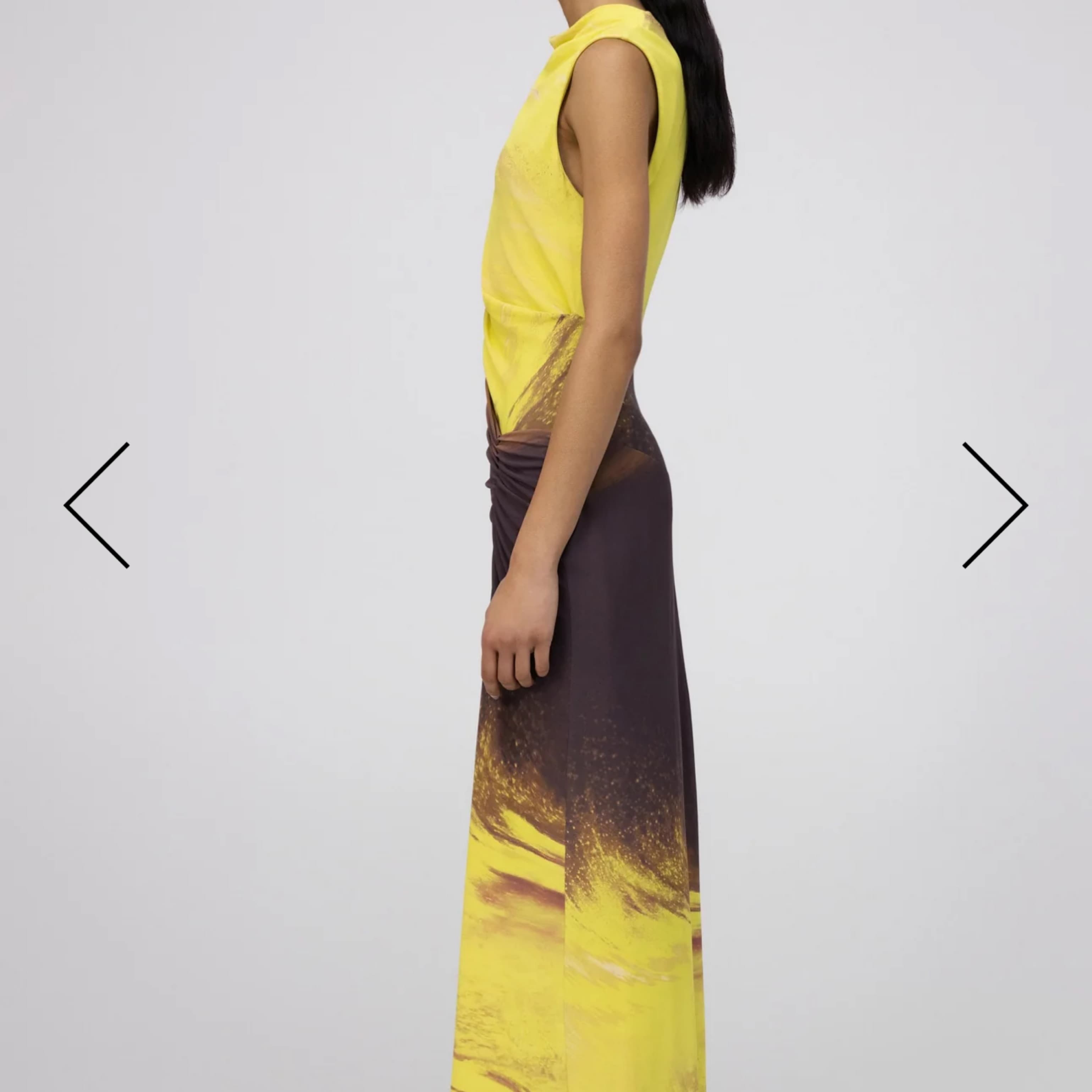 SIMKHAI Yellow Acacia Dress - Image 3