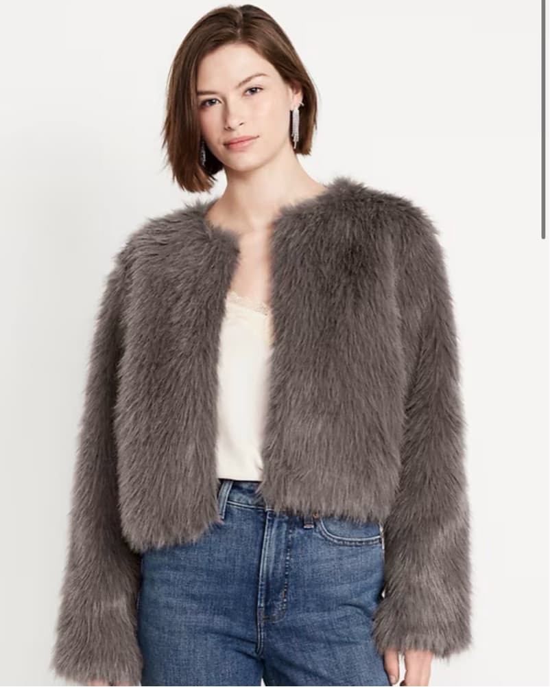 Faux-Fur Jacket - Image 1