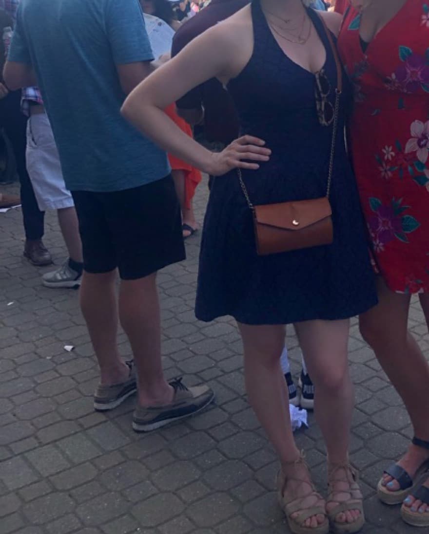 Lilly Pulitzer Navy Eyelet Dress - Image 1