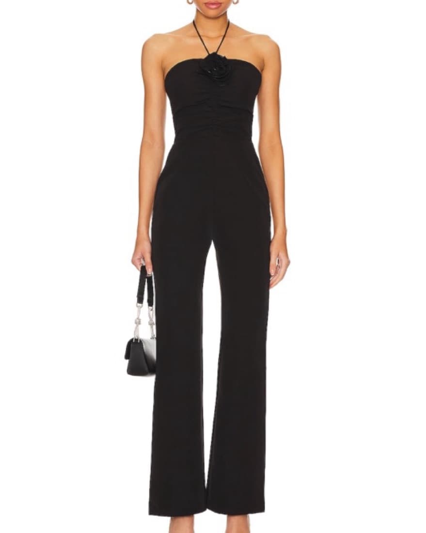 More To Come Sirena jumpsuit black - Image 2