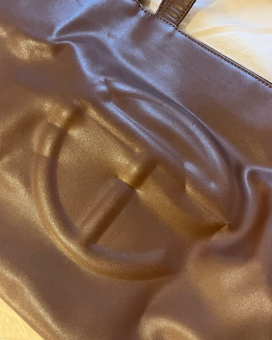 Brown medium telfar - Image 2