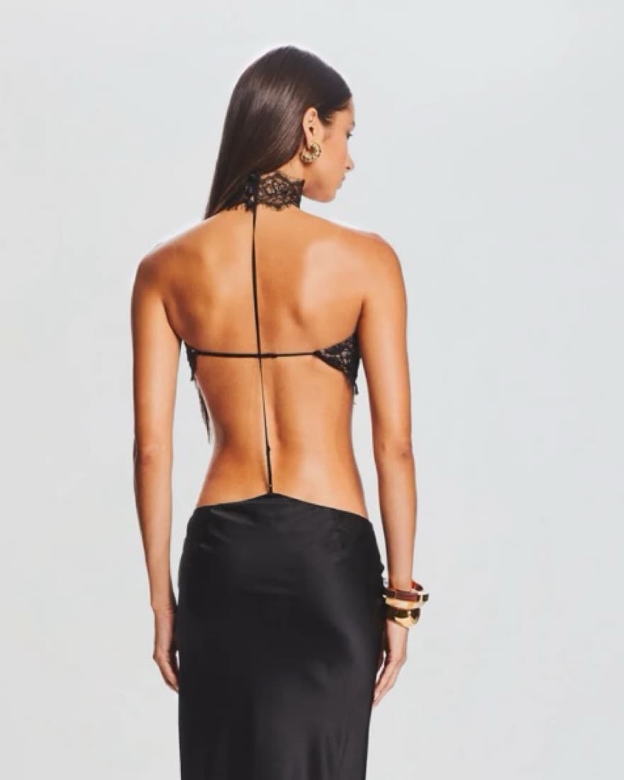 Retrofete Black Sexy Elegant Dress  - Image 4