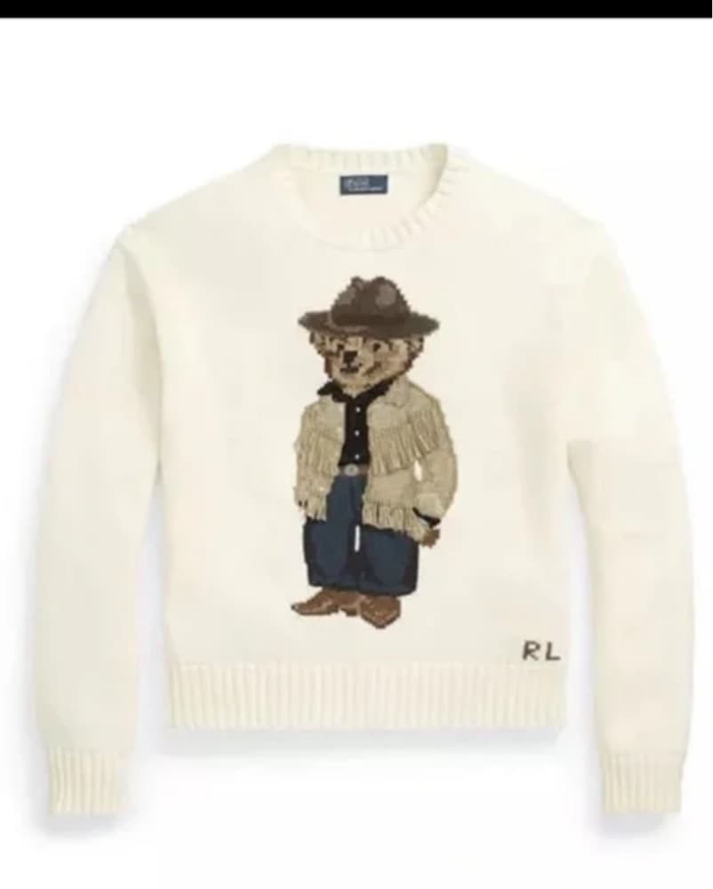 Polo Ralph Lauren Teddy Bear Cowboy Frin - Image 3