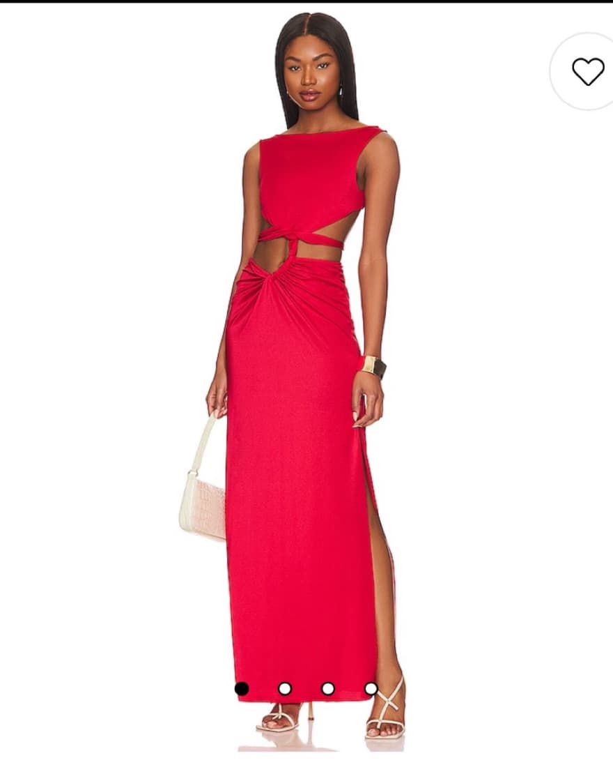 Baobab Ada Red Dress - Image 1