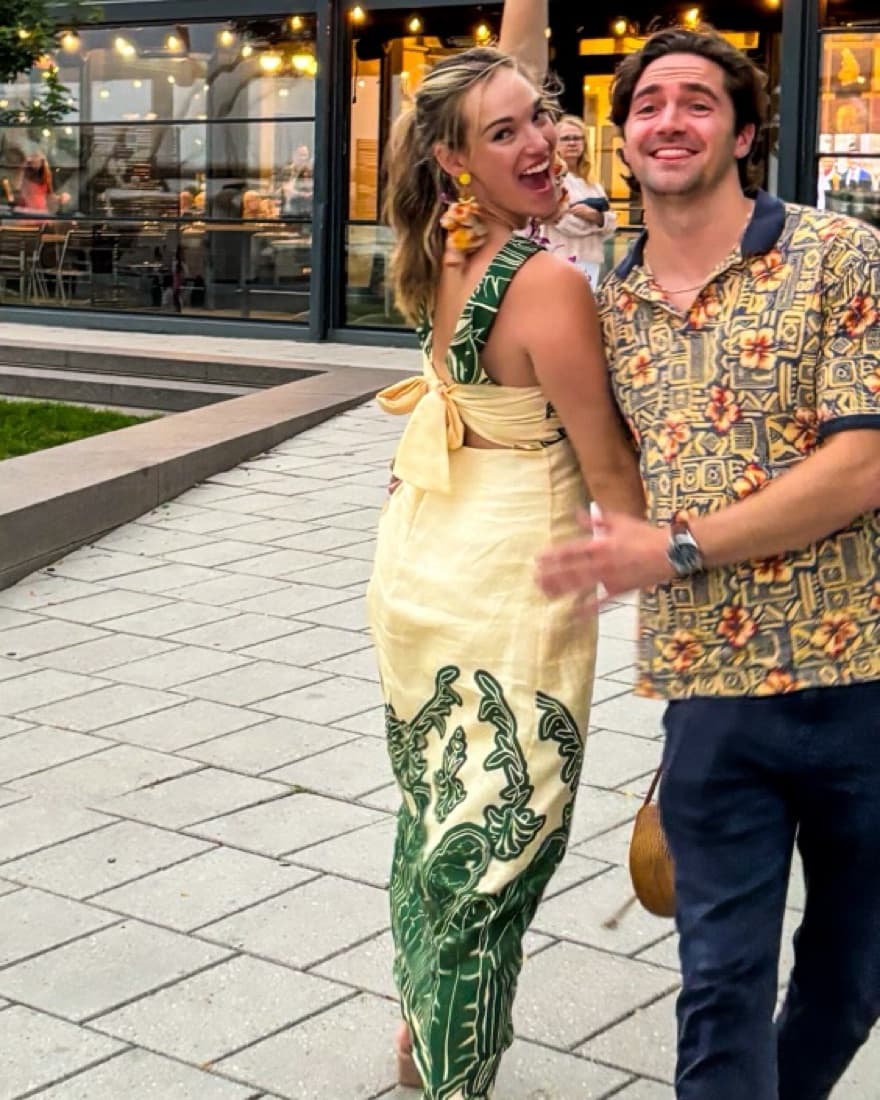 Eugenia Fernandez Green Caribe Dress - Image 6