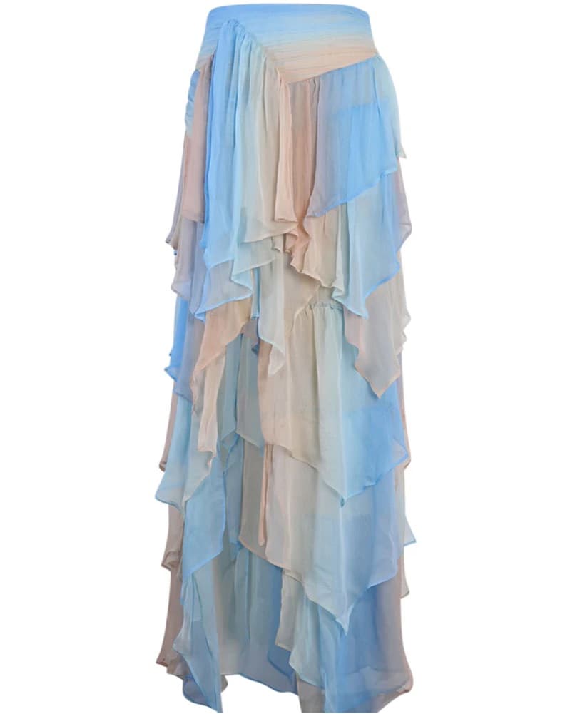Ruffled Maxi Dress - Image 5