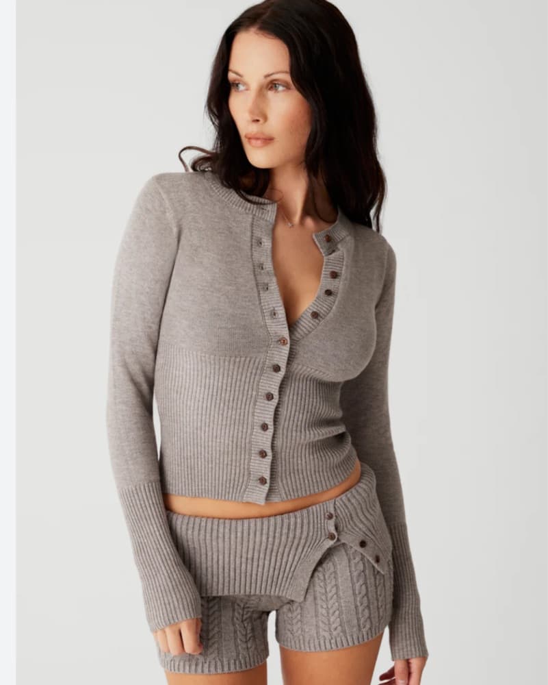 Frankies Bikini Lenin Cardigan Size S - Image 1