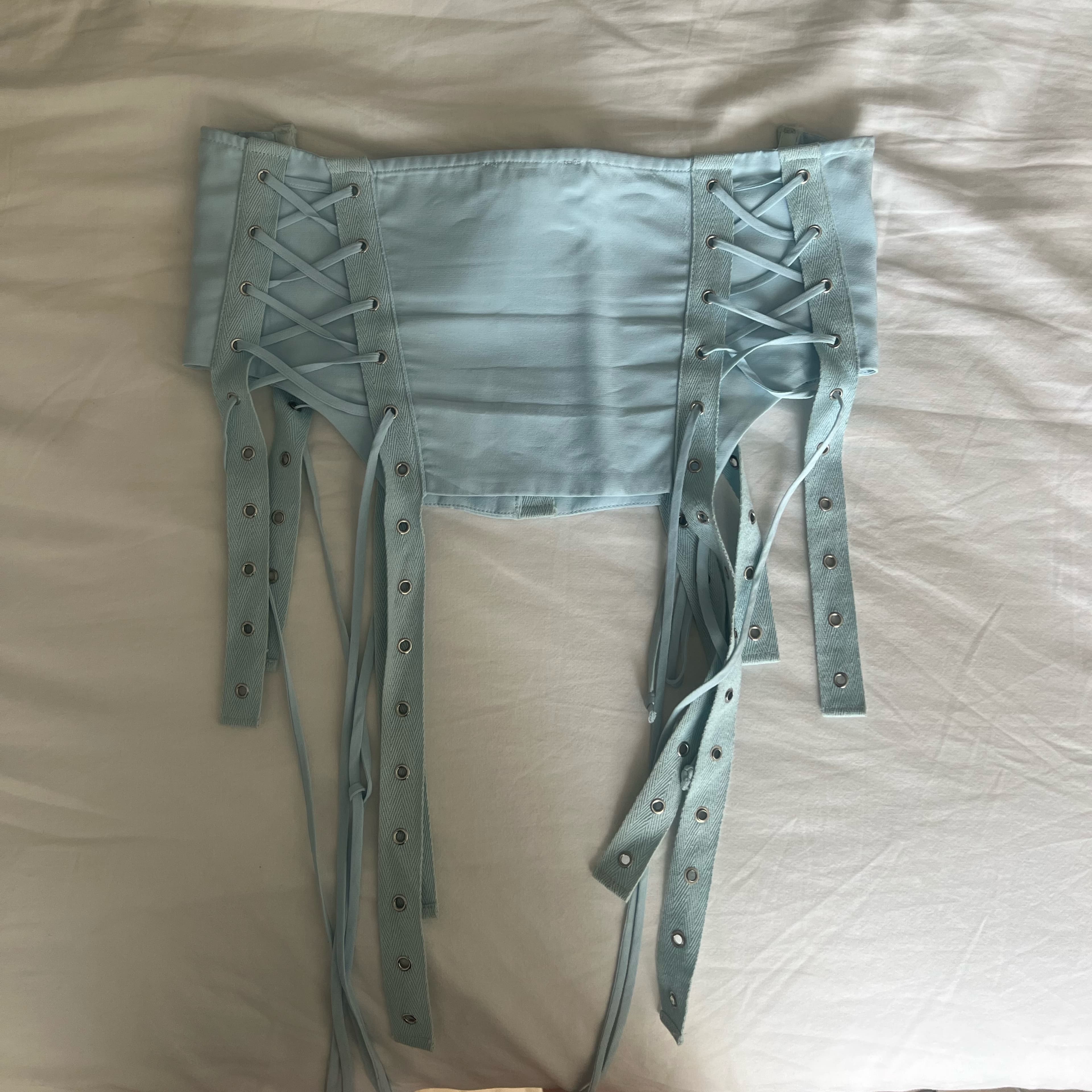For Love And Lemons Blue Corset - Image 5