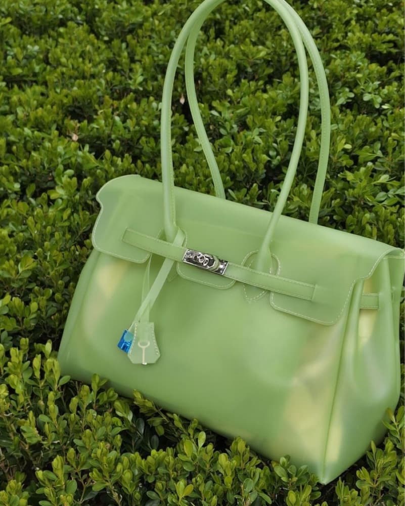 Mint Jelly Firkin Bag by Hermes Dupe | Pickle