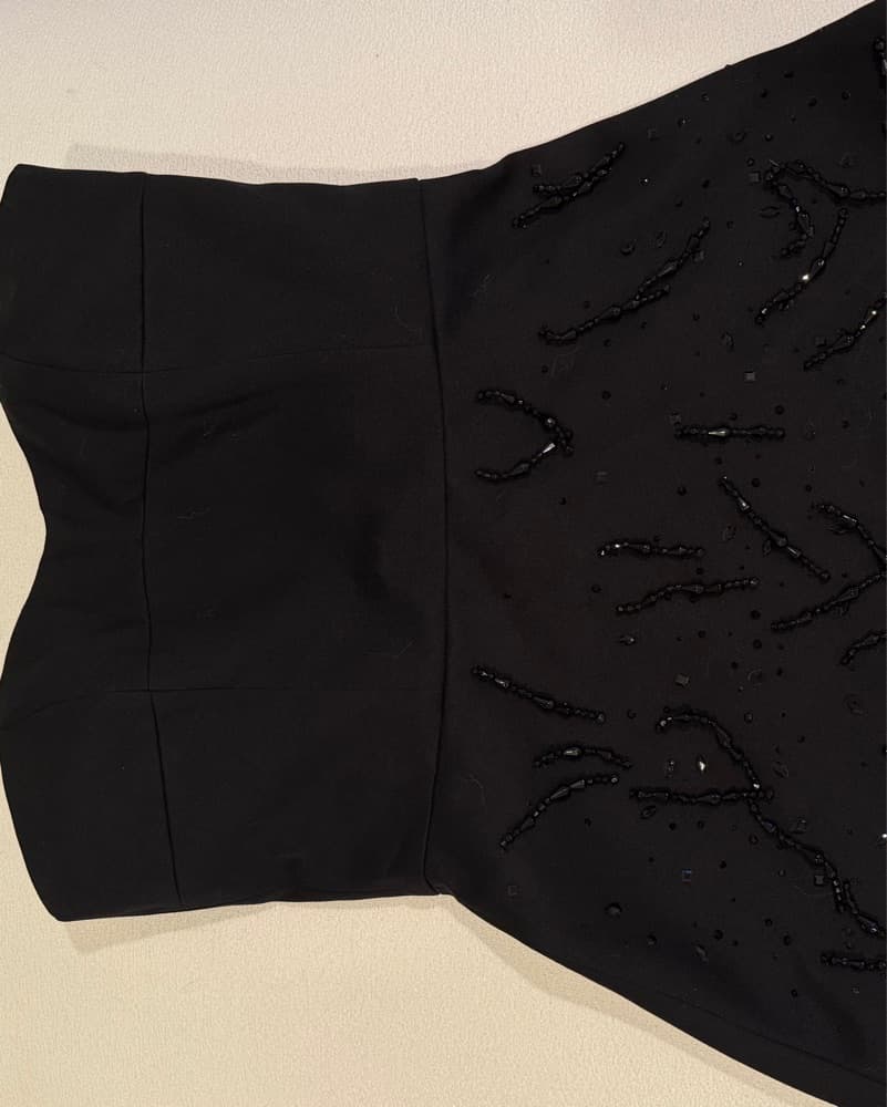 Strapless Embellished Top - Image 4